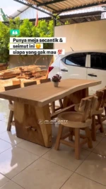meja makan minimalis