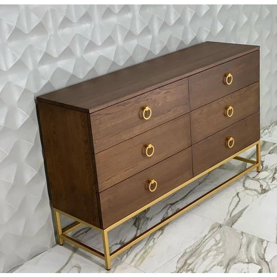 Buffet Minimalis Kayu Jati Modern untuk Rumah Elegan