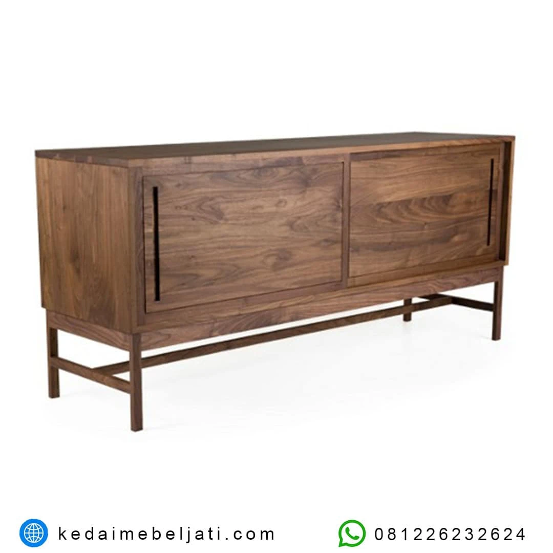 Buffet Minimalis Pintu Geser Hemat Ruang