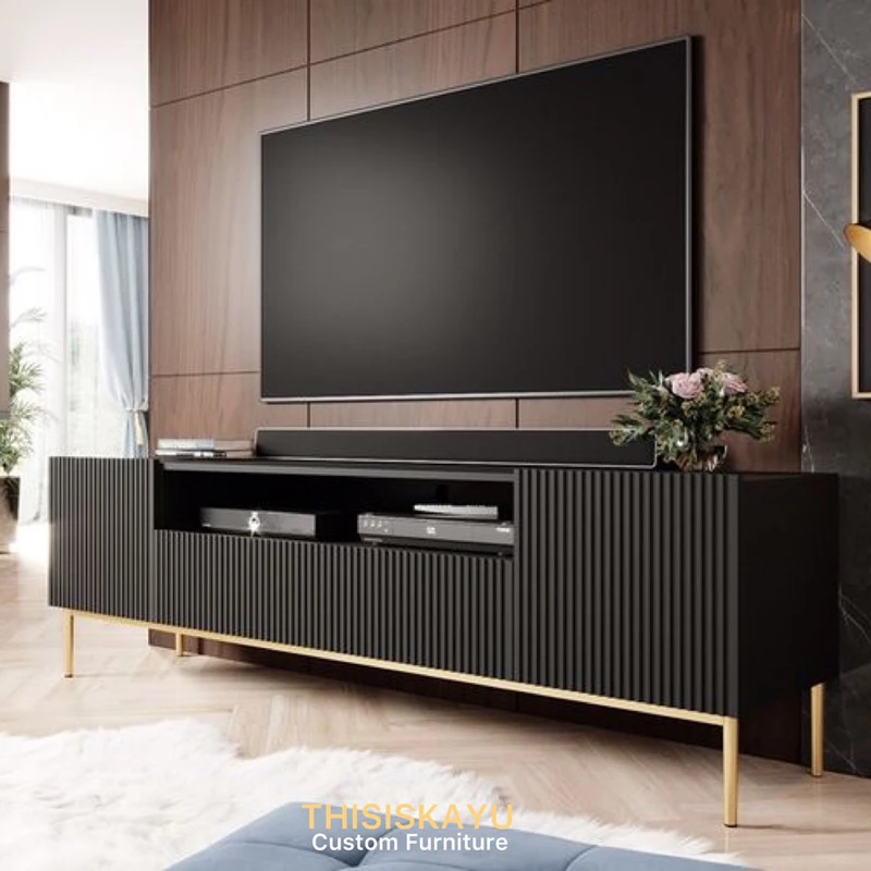 Kelebihan Buffet Minimalis Hitam dengan Tampilan Mewah