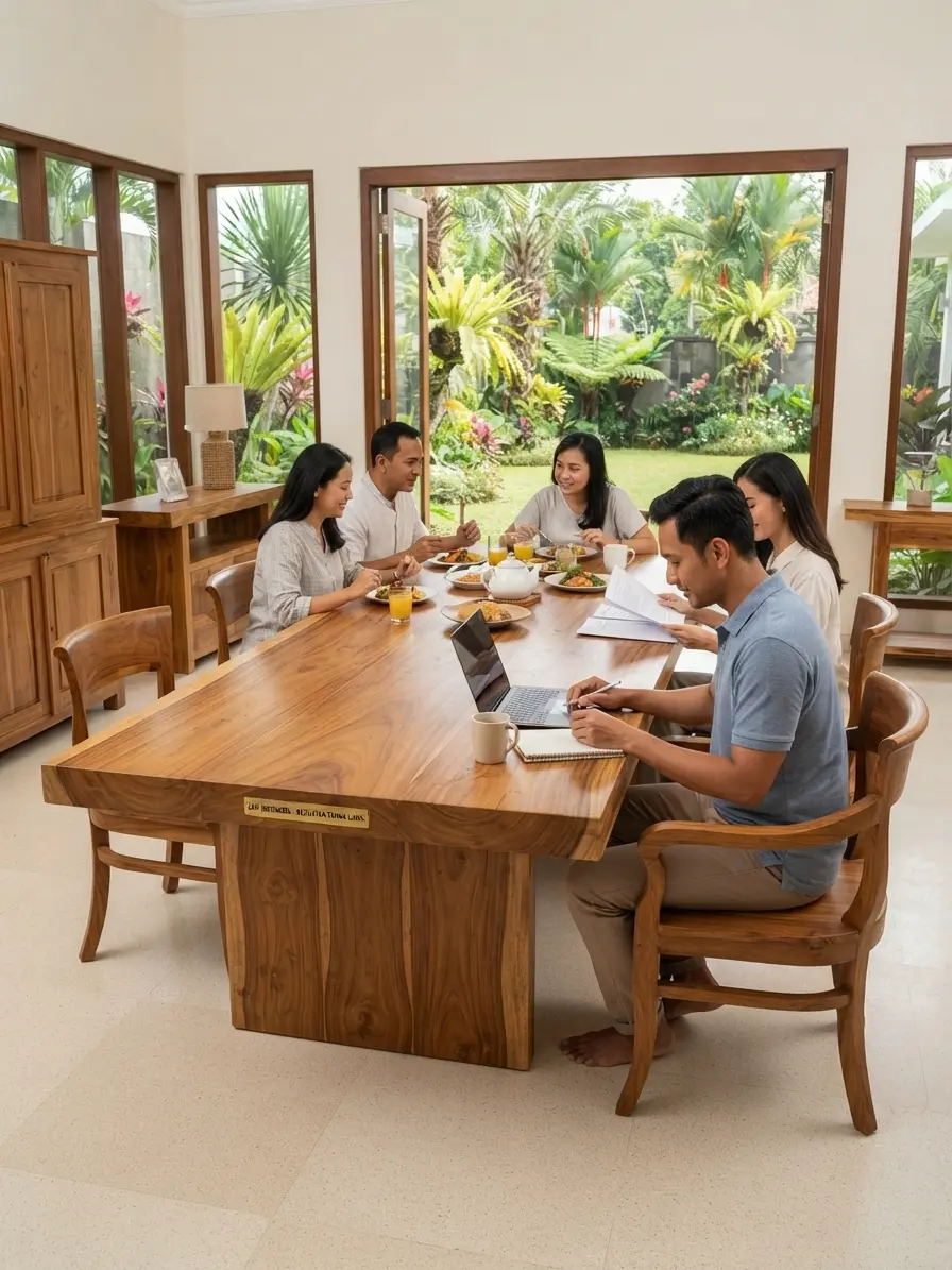 7 Keunggulan Furniture Kayu Jati