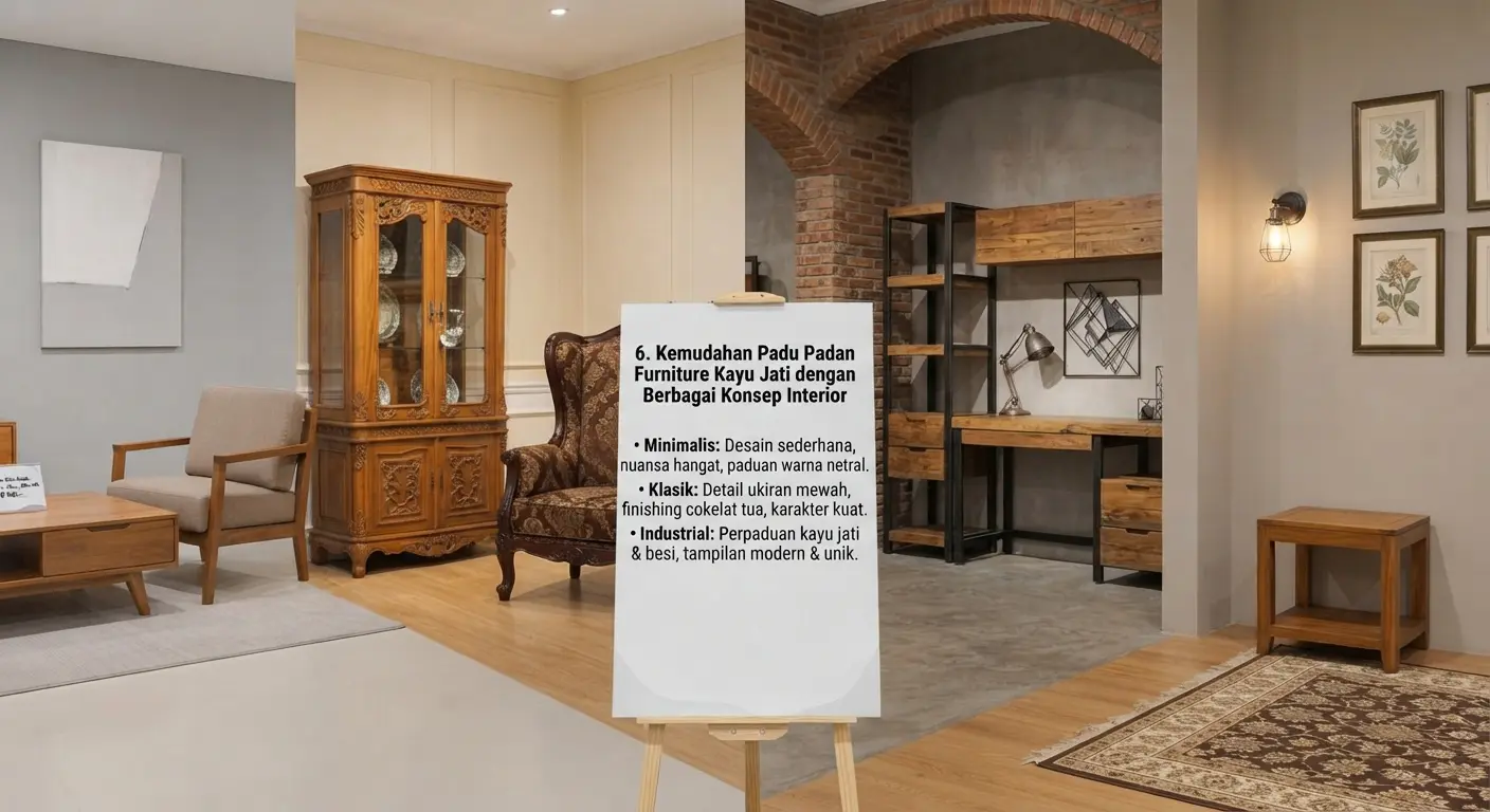 7 Keunggulan Furniture Kayu Jati