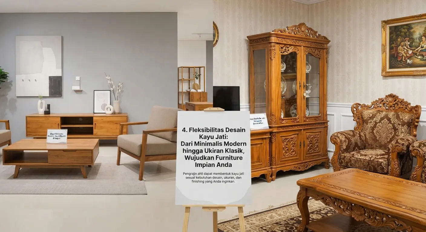 7 Keunggulan Furniture Kayu Jati
