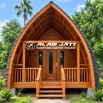 Rumah Lumbung Kayu Jati Eksklusif