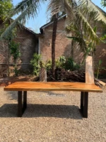 Meja Makan Kayu Jati Minimalis Modern
