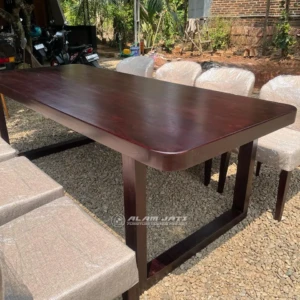 Meja Makan Kayu Jati Minimalis Elegan