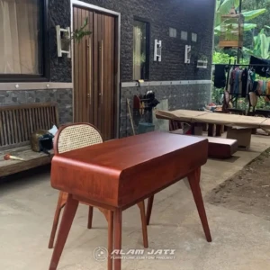 Set Meja Console Kayu Jati Eksklusif