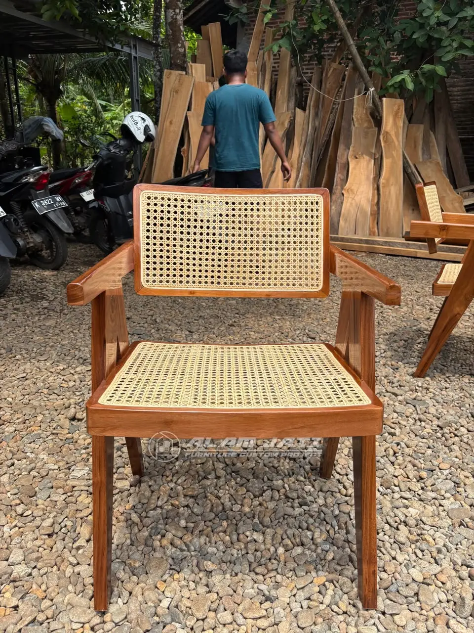 A Rattan Chair A Rattan Chair