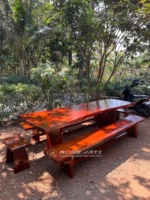 Set Meja Makan Trembesi Solid