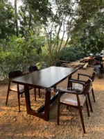 Set Meja Makan Hiroshima Kayu Jati