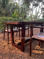 Set Meja Makan Hiroshima Kayu Jati